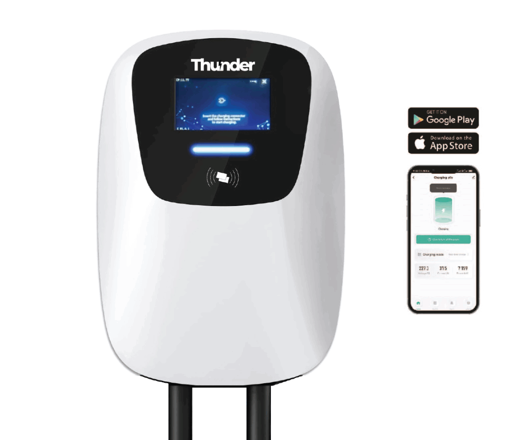 Thunder Smart Φορτιστής Wallbox EV 22kW - Image 3